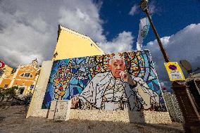 Final Preparations On The Eve Of The Pope's Arrival - Ajaccio