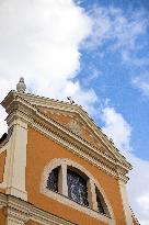 Final Preparations On The Eve Of The Pope's Arrival - Ajaccio