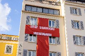 Final Preparations On The Eve Of The Pope's Arrival - Ajaccio