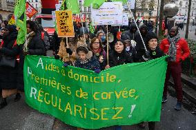 Demonstration For The Rights Of Migrants - Paris