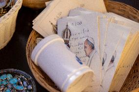 Final Preparations On The Eve Of The Pope's Arrival - Ajaccio