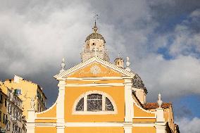 Final Preparations On The Eve Of The Pope's Arrival - Ajaccio