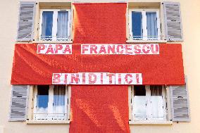 Final Preparations On The Eve Of The Pope's Arrival - Ajaccio