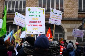 Demonstration For The Rights Of Migrants - Paris