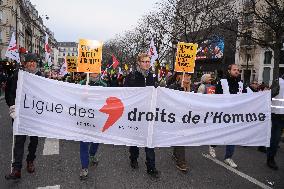 Demonstration For The Rights Of Migrants - Paris