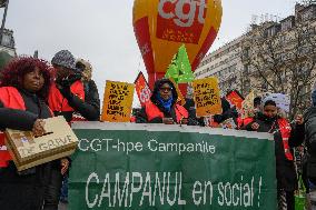 Demonstration For The Rights Of Migrants - Paris