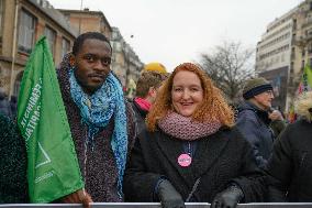 Demonstration For The Rights Of Migrants - Paris