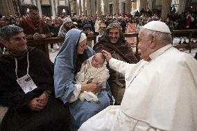 Pope Francis Visits the Basilica of St. Mary Major - Rome