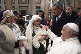 Pope Francis Visits the Basilica of St. Mary Major - Rome