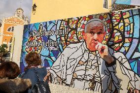 Final Preparations On The Eve Of The Pope's Arrival - Ajaccio