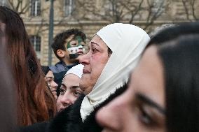 Syrian diaspora celebrates the victory of the Syrian Revolution in Paris FA