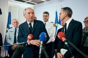 Press conference following Cyclone Chido - Paris