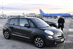 Departure of Pope Francis from Rome to Ajaccio - Italy