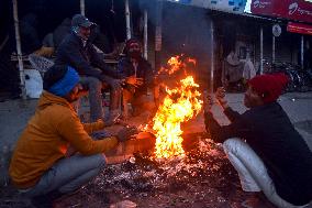 Daily Life In Winter In Kolkata, India