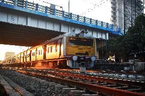 Daily Life In Winter In Kolkata, India