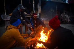 Daily Life In Winter In Kolkata, India