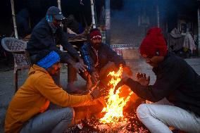 Daily Life In Winter In Kolkata, India