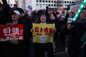 The Day The Impeachment Motion Against President Yoon Suk Yeol Is Passed, South Korea