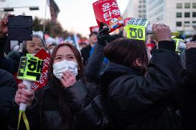 The Day The Impeachment Motion Against President Yoon Suk Yeol Is Passed, South Korea