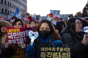 The Day The Impeachment Motion Against President Yoon Suk Yeol Is Passed, South Korea