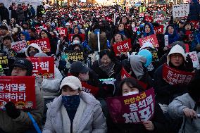 The Day The Impeachment Motion Against President Yoon Suk Yeol Is Passed, South Korea