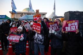 The Day The Impeachment Motion Against President Yoon Suk Yeol Is Passed, South Korea