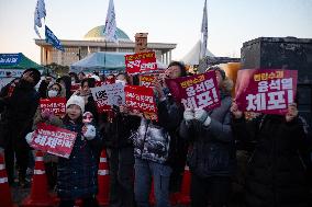 The Day The Impeachment Motion Against President Yoon Suk Yeol Is Passed, South Korea