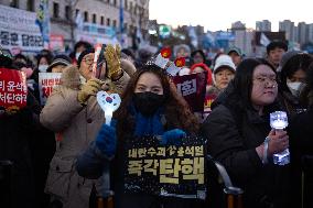 The Day The Impeachment Motion Against President Yoon Suk Yeol Is Passed, South Korea