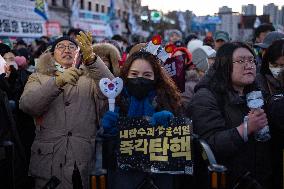 The Day The Impeachment Motion Against President Yoon Suk Yeol Is Passed, South Korea