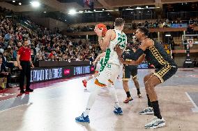 Betclic Elite match between AS Monaco and ESSM Le Portel in Monaco