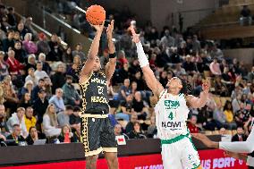 Betclic Elite match between AS Monaco and ESSM Le Portel in Monaco