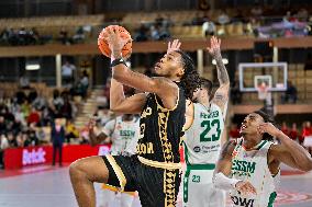 Betclic Elite match between AS Monaco and ESSM Le Portel in Monaco