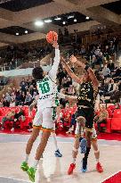 Betclic Elite match between AS Monaco and ESSM Le Portel in Monaco