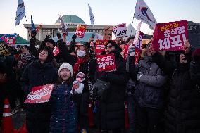 The Day The Impeachment Motion Against President Yoon Suk Yeol Is Passed, South Korea