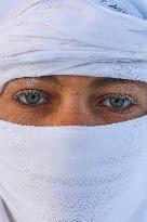 Mideast Egypt Quarry Workers