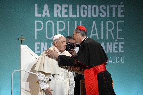 Pope Francis Conference on Popular Religiosity in the Mediteranean - Ajaccio