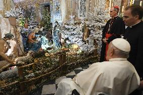 Pope Francis - Meeting With Religious - Ajaccio