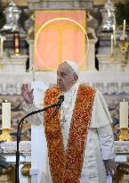 Pope Francis - Meeting With Religious - Ajaccio