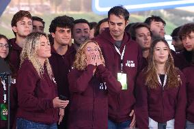 Politic Event  governing party Fratelli D'Italia  at Atreju 2024 at Circus Maximus in Rome