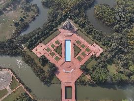 National Memorial Tower or Jatiya Smriti Shoudha at Savar - Bangladesh