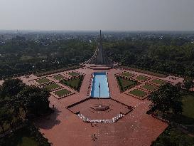 National Memorial Tower or Jatiya Smriti Shoudha at Savar - Bangladesh