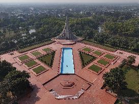 National Memorial Tower or Jatiya Smriti Shoudha at Savar - Bangladesh