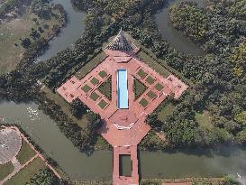 National Memorial Tower or Jatiya Smriti Shoudha at Savar - Bangladesh