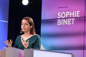 Sophie Binet On Dimanche En Politique - Paris