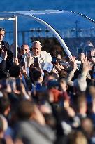 Pope Francis in Ajaccio - Corsica