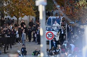 Pope Francis in Ajaccio - Corsica