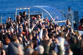 Pope Francis in Ajaccio - Corsica