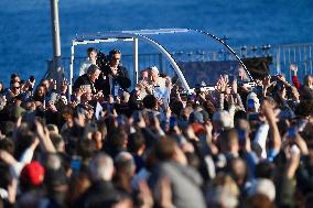 Pope Francis in Ajaccio - Corsica