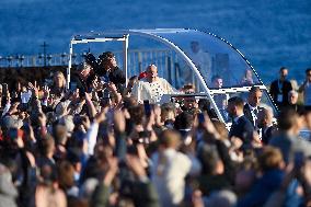 Pope Francis in Ajaccio - Corsica