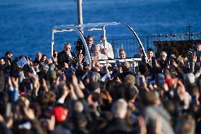 Pope Francis in Ajaccio - Corsica